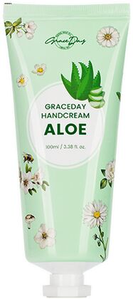 Grace Day/ Aloe hand cream Успокаивающий крем для рук с экстрактом алоэ 100мл 1/100