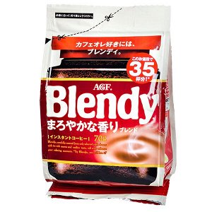 Кофе AGF BLENDY красный растворимый 70 г м/у