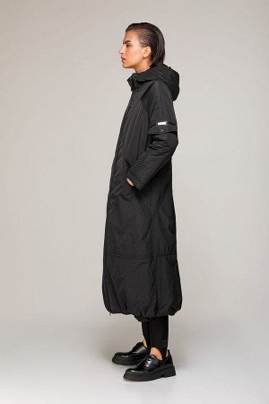 Пальто Пальто А-силуэта с диагональной стежкой. Модель выполнена из плащевой ткани, вид утеплителя - синтепон.
- застежка на молнию
- на подкладке
- вид утеплителя - синтепон
- капюшон на кулиске
- по