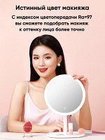 Зеркало косметическое настольное с подсветкой