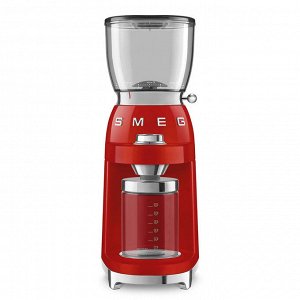 Кофемолка Smeg красная Cgf01rdeu