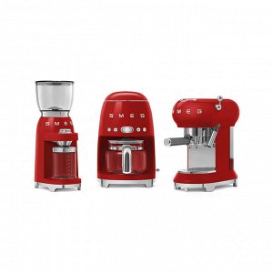 Кофемолка Smeg красная Cgf01rdeu