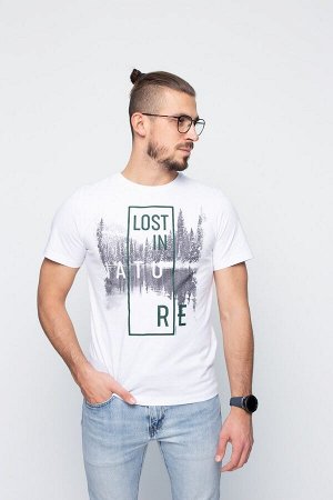 URBAN STYLE / Футболка мужская 11150-013 белая