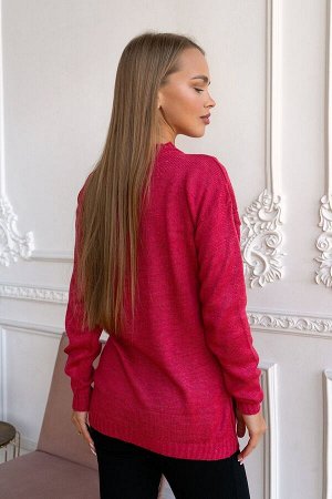 Кофта 5454 Рисунок: Ромбы; Сезон: круглогодичный; Уход за вещами: бережная стирка при 30 градусах; Вид застежки: Пуговица; Состав, %: 80%акрил/20%шерсть; Ткань: вязка двойная премиум; Вырез горловины:
