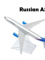 Металлическая модель самолета Airbus A330 Аэрофлот