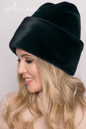 Шапка из экомеха