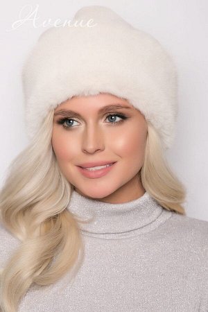 Шапка из экомеха