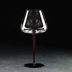 Бокал для вина Magistro «Идеал», 800 мл, 11,5?25 см, цвет красный