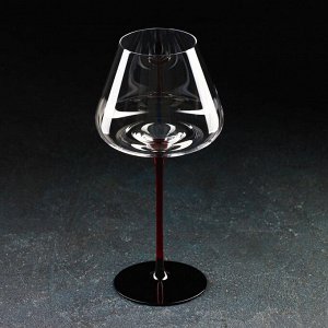 Бокал для вина Magistro «Идеал», 800 мл, 11,5?25 см, цвет красный