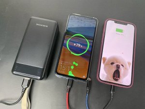 Портативный аккумулятор Power Bank BOROFONE BJ19B 30000 mAh PD20W 1USB+1Type-C выход внешний аккумулятор