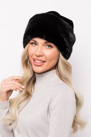 Шапка из экомеха