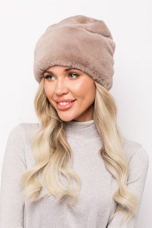 Шапка из экомеха