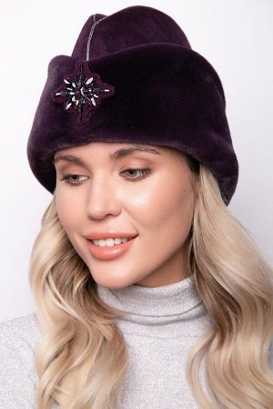 Шапка из экомеха