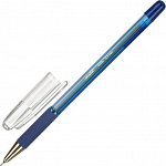 Ручка шариковая неавтоматическая Attache Goldy, 0,3мм, син, масл,не с манж