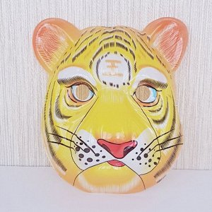 Карнавальная маска "Тигр", детская, тонкая, арт.917.287