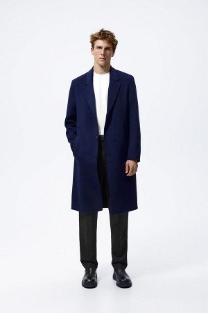 Double-faced wool blend пальто