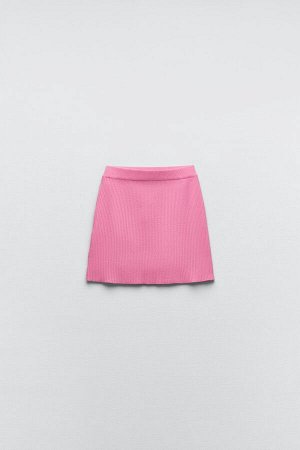 Knit mini юбка