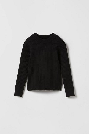 Ribbed knit свитер