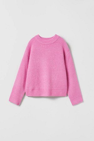 Half-кардиган knit свитер