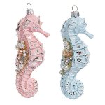 Морской конек винтаж, (стекло) 4,5х4,5х13,5 см