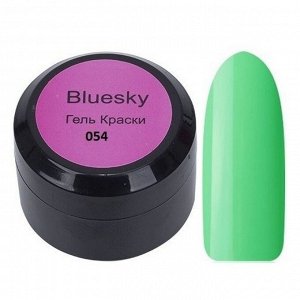 Bluesky Гель-краска классик с липким слоем №054, мятный, 8 мл