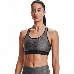 Under Armour Топ женский Armour Mid Keyhole Heather Bra