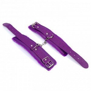 Аксессуар для карнавала- наручники, цвет фиолетовый