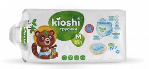 KIOSHI ®️Детские подгузники-трусики, размер М (6-11 кг), 52 штуки/упаковка
