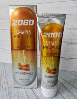 Зубная паста антибактериальная 2080 Propolis Toothpaste 120г