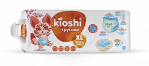 KIOSHI ®️Детcкие подгузники-трусики, размер XL (12-18 кг), 36 штук/упаковка