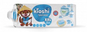 KIOSHI ®️Детcкие подгузники-трусики, размер XXL (16+ кг), 34 штуки/упаковка