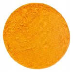 Круглый коврик ЛАПША - оранжевый Диаметр 60 см