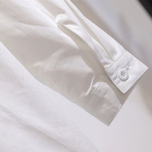 Женский костюм (рубашка, цвет белый + жилет, цвет черный)
