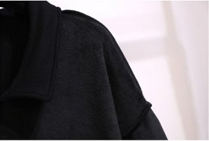 Женская толстовка, утепленная, с асимметричным вырезом, надпись "Трансформация", цвет черный