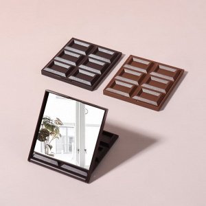 Набор складных зеркал «Шоколадное чудо», 7,5 ? 8,5 см, 12 шт, шоу бокс