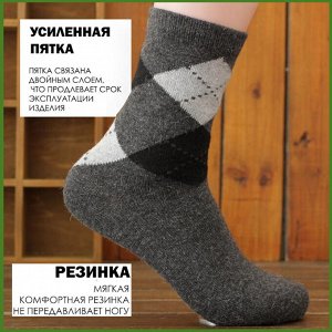 Мужские/женские тёплые носки