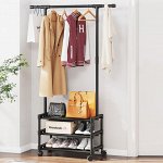 Этажерка - вешалка &quot;Simple Shoe Rack&quot; / 165 x 78 x 35 см