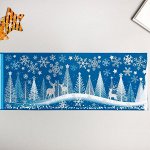 Декоративная наклейка Room Decor &quot;Волшебный лес&quot; (статическая) 21х53 см