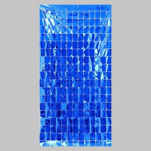 Праздничный занавес, 100 x 200 см, цвет синий