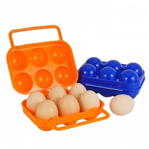 Пластиковый контейнер для яиц (6шт.)