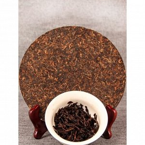 Китайский выдержанный чай "Шу Пуэр. Fei bing", 100, 2020, Юньнань, блин