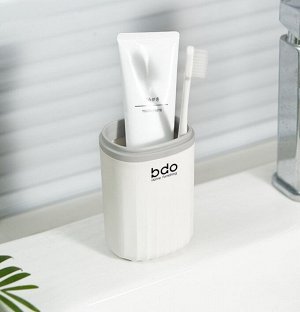 👍Товар дня Футляр для зубных щеток BDO Wave Pattern Travel Container