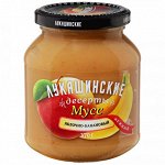 Мусс &quot;Лукашинские&quot; яблочно-банановый Нежный, 370г.
