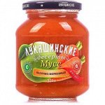 Мусс &quot;Лукашинские&quot; яблочно-морковный Фитнес, 370г.