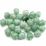 Жёлудь из кварца (имитация нефрита) 20*20*25мм