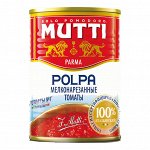 Томаты мелконарезанные МУТТИ, 400 гр., ж/б.