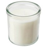 IKEA / АДЛАД аром свеч в стак 40 ч Скнд лс/бел RU