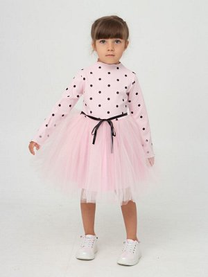 Платье для девочки цвет светло-розовый
