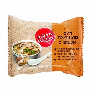 Суп ASIANFUSION грибной с яйцом 12 гр*10