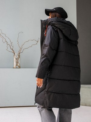 Женская зимняя куртка графит
